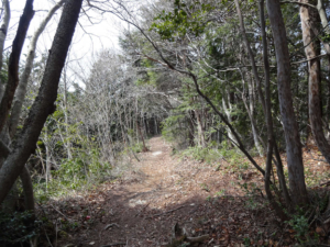 蕪山 登山道